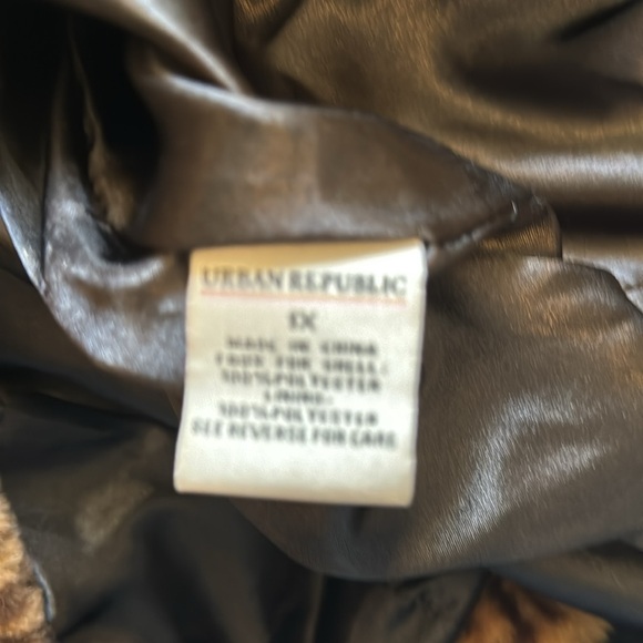 Urban Republic Women’s Animal Print Jacket Sz. 1X - Picture 5 of 5